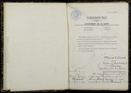 Armes : actes d'état civil.