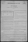 La Fermeté : recensement de 1901