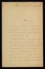 POUSSEREAU (Louis-Mathieu), à La Machine (Nièvre) (1855-1931) : 179 lettres.