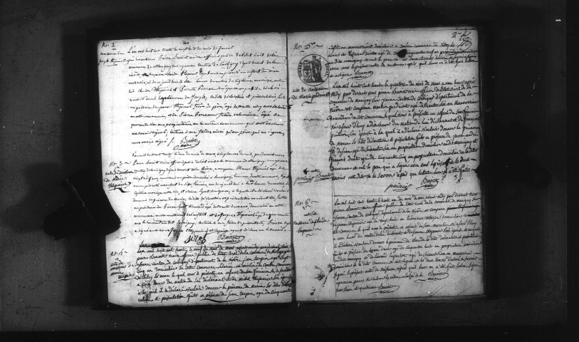 Marigny-sur-Yonne : actes d'état civil.