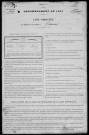 Ternant : recensement de 1901