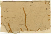 Mhère, cadastre ancien : plan parcellaire de la section F dite d'Enfert, feuille 1