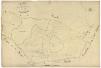Aunay-en-Bazois, cadastre ancien : plan parcellaire de la section A dite de la Grenouillère, feuille 2