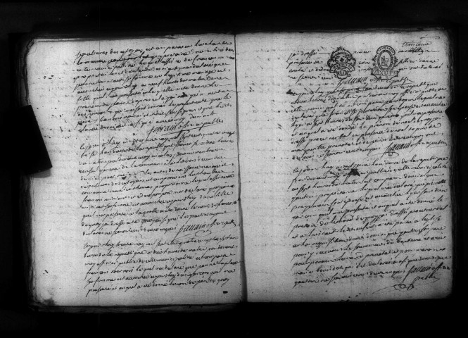 Montreuillon : actes d'état civil.