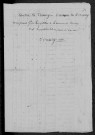 Dornecy : recensement de 1820