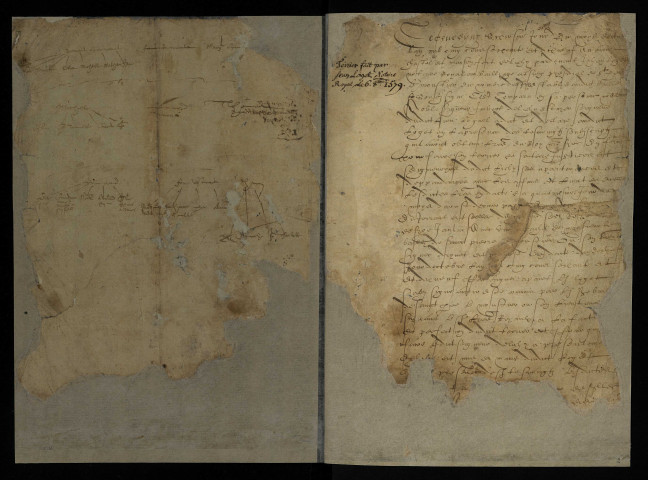 Terre de Lichy à Bona : terrier établi par le notaire Jean Loget.