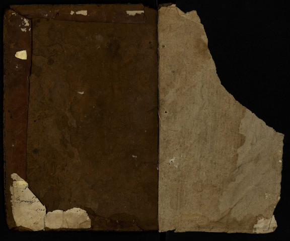 Recueil de lièves terrier. - « Liève de la terre et baronie de Vitry-sur-Loire, appartenant à puissante dame Melchior de Bueil de Grimaldis, où sont énoncés les reçus des cens, rentes, blairies et autres droits dus à la dite baronie, faite par Mr l'Abbé de Druys. au nom de la dite dame », avec table nominative par lieux suivant l'ordre du terrier de 1625.