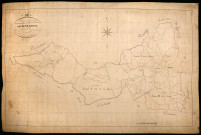 Savigny-Poil-Fol, cadastre ancien : tableau d'assemblage