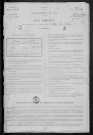 Crux-la-Ville : recensement de 1891