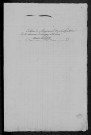 Parigny-les-Vaux : recensement de 1831