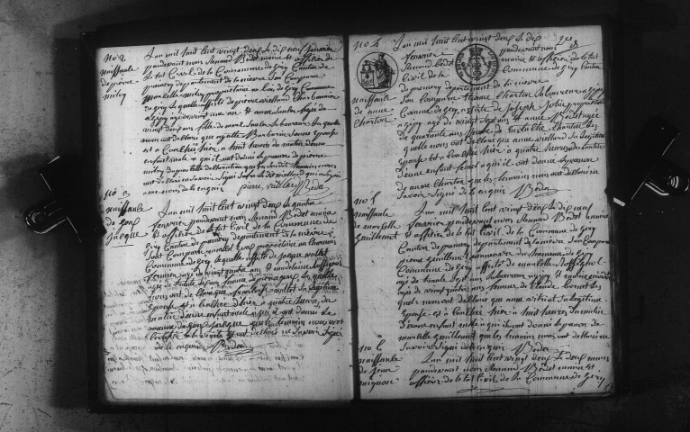 Giry : actes d'état civil.