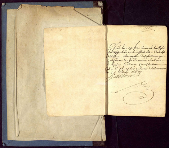 Savigny-Poil-Fol : registres paroissiaux.