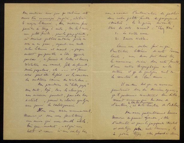 LESAGE (Camille), pasteur à Châteauneuf-sur-Charente (Charente) : 2 lettres.