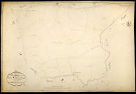 Montigny-sur-Canne, cadastre ancien : plan parcellaire de la section C dite du Bourg, feuille 2