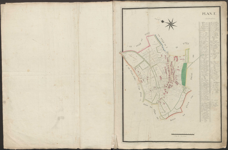 Seigneuries de Champlemy et Neuville : atlas terrier.