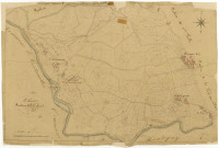Mhère, cadastre ancien : plan parcellaire de la section F dite d'Enfert, feuille 2