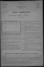 Couloutre : recensement de 1926
