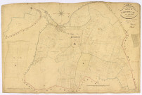 Cessy-les-Bois, cadastre ancien : plan parcellaire de la section B dite de Bondieuse, feuille 2