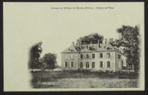 SAINT-PARIZE-LE-CHATEL- Environs de St-Pierre-le-Moutier (Nièvre). - Château de Villars