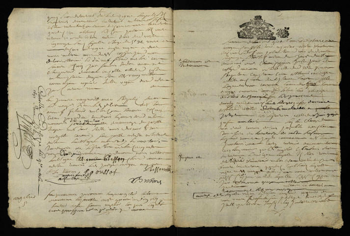 Tenures personnelles à Decize et ses environs : terrier pour la famille Alixand.