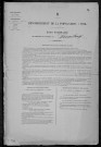 Sémelay : recensement de 1872