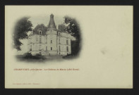 CHAMPVERT près Decize – Le Château de Marcy (Côté ouest)