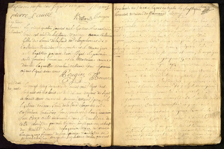 Saint-Amand-en-Puisaye : registres paroissiaux.