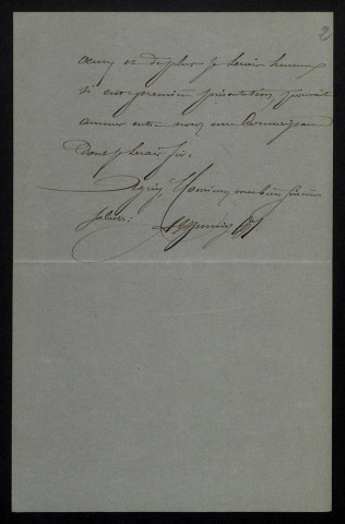 THUMIN (Auguste) : 2 lettres.