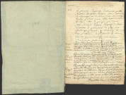 Isenay : registres paroissiaux.