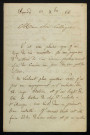 PÉNAVAIRE (Jean-Grégoire), musicien (1838-1906) : 302 lettres.