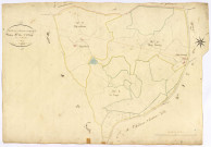Château-Chinon Campagne, cadastre ancien : plan parcellaire de la section B dite d'Atruye, feuille 1