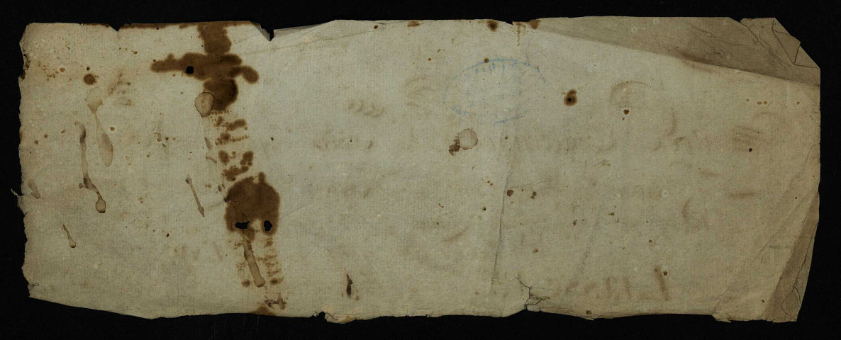 Port et péage de Lesme : dossier de procédure, dont extraits des terriers de 1438 et1525.