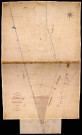 Varennes-lès-Nevers, cadastre ancien : plan parcellaire de la section G dite d'entre les deux Routes, feuille 1