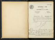 Vauclaix : actes d'état civil.