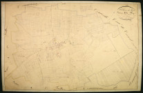 Saint-Pierre-du-Mont, cadastre ancien : plan parcellaire de la section A dite de Flez, feuille 2