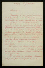 PERRET, directrice d'institution à Aubigny-sur-Nère (Cher) : 1 lettre.