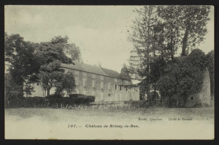 BRINAY – 197. Château de Brinay-le-Bas