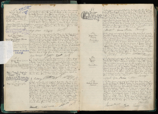 Nevers : actes d'état civil.