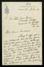 SOURINDRO MOHUN TAGORE, à Calcutta (Inde) : 2 lettres.
