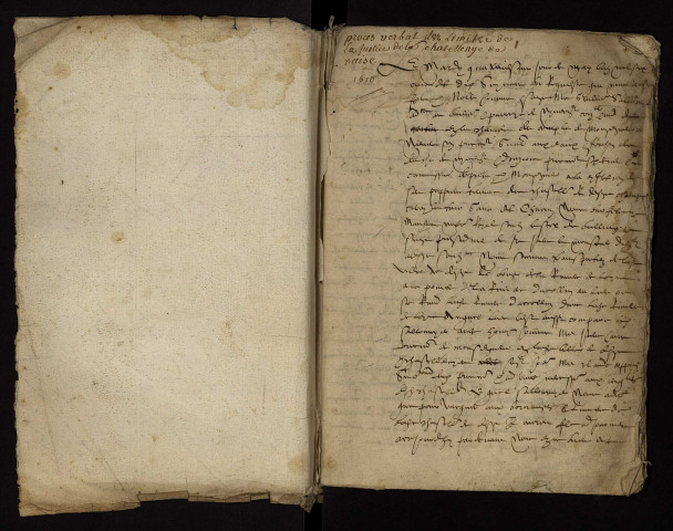 État des limites des justices de la châtellenie de Decize, établi par les notaires royaux Carré et Maulais.