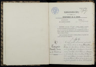 Blismes : actes d'état civil.