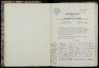 Mont-et-Marré : actes d'état civil.