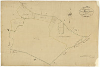 Limanton, cadastre ancien : plan parcellaire de la section H dite de Limanton, feuille 3