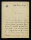 DUBOIS (Marie-Thérèse), à Saint-Benin-d'Azy (Nièvre) : 1 lettre.
