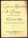 Granger (Édouard Henri Firmin).