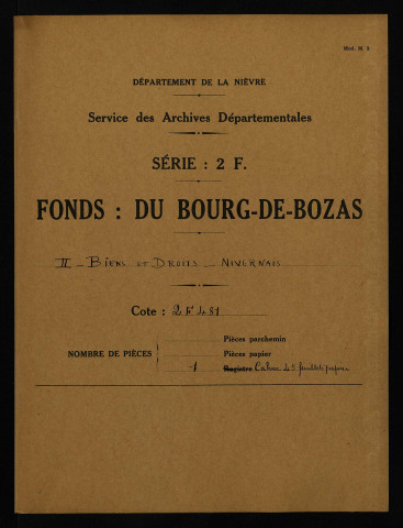 Terrier incomplet de la seigneurie de Rancy à Prye, rédigé par le notaire Loget, au profit des seigneur et dame de Prye.