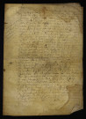 Réceptions et vêtures. - Prieuré de Saint-Saulge, prise de possession de l'église et de l'enclos du prieuré par Charles de Roffignac nouveau prieur : copie du contrat du 22 mai 1632.