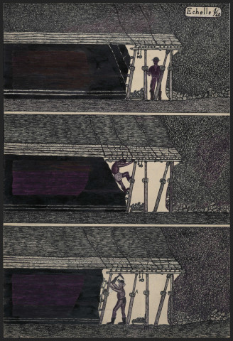 Cycles d'abattage, 1er et 2e postes.