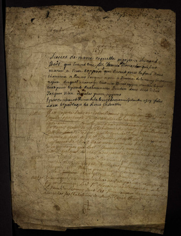 Tenures personnelles à Decize et ses environs : lièves terrier pour la famille Coquille.