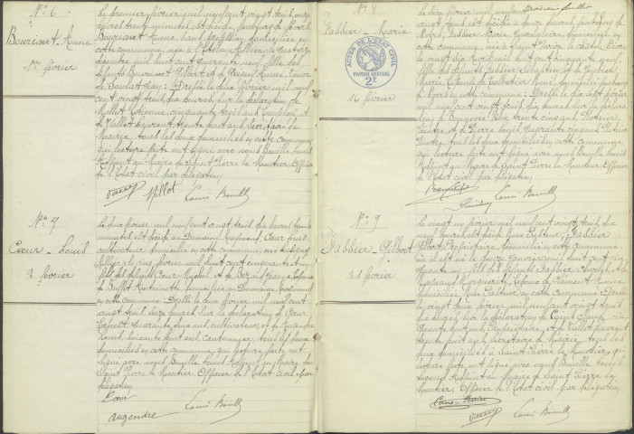 Saint-Pierre-le-Moûtier : actes d'état civil (décès).